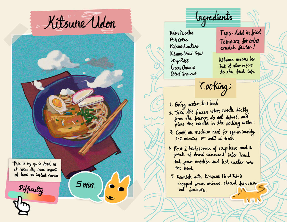 Kitsune Udon by Ryunosuke Kikuchi